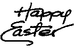'Happy Easter'