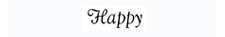 'Happy'