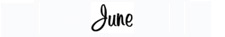 'June'