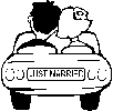 View detail information about 'Just Married couple' - A-size Dies Wedding Theme