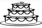 View detail information about 'Wedding Cake' - A-size Dies Wedding Theme